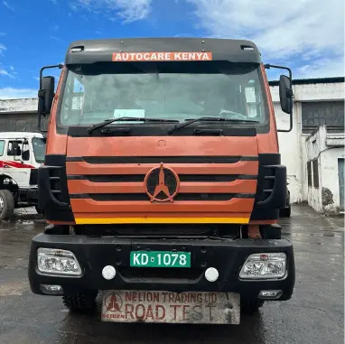 front-view of a truck